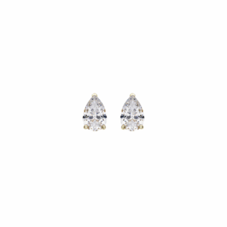 MINI PEAR STUDS - 18K GOLD-PLATED