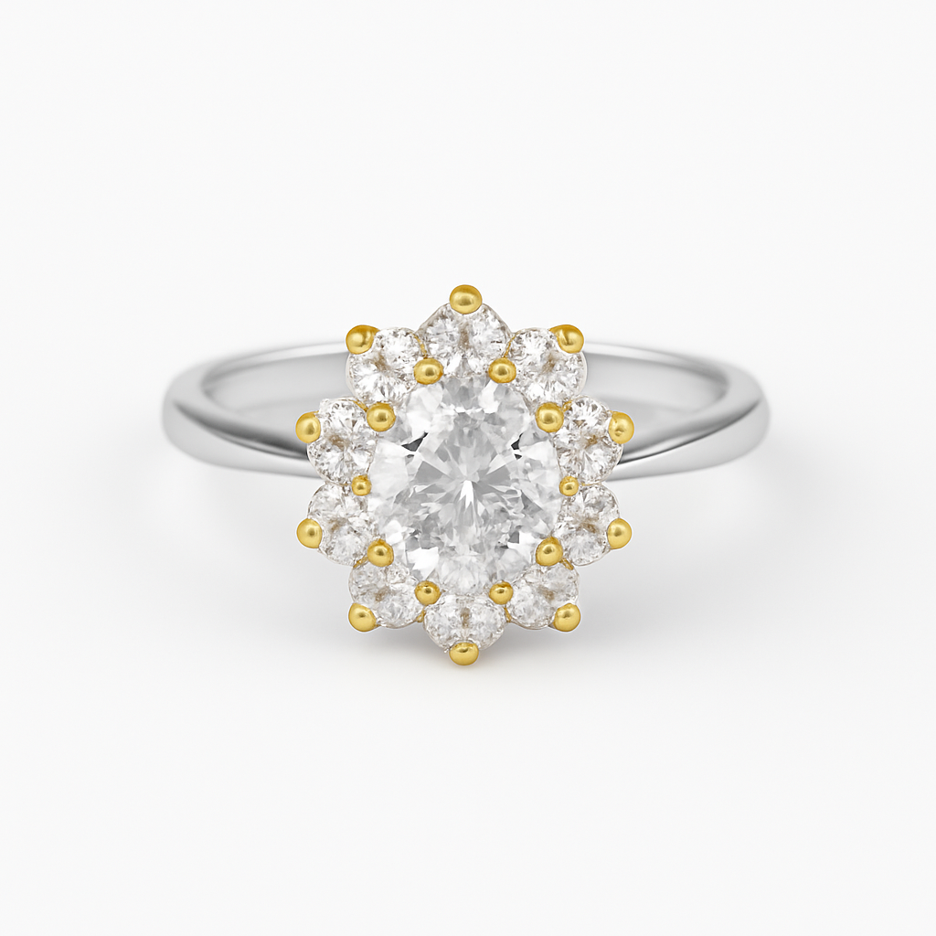 Celina Halo Ring